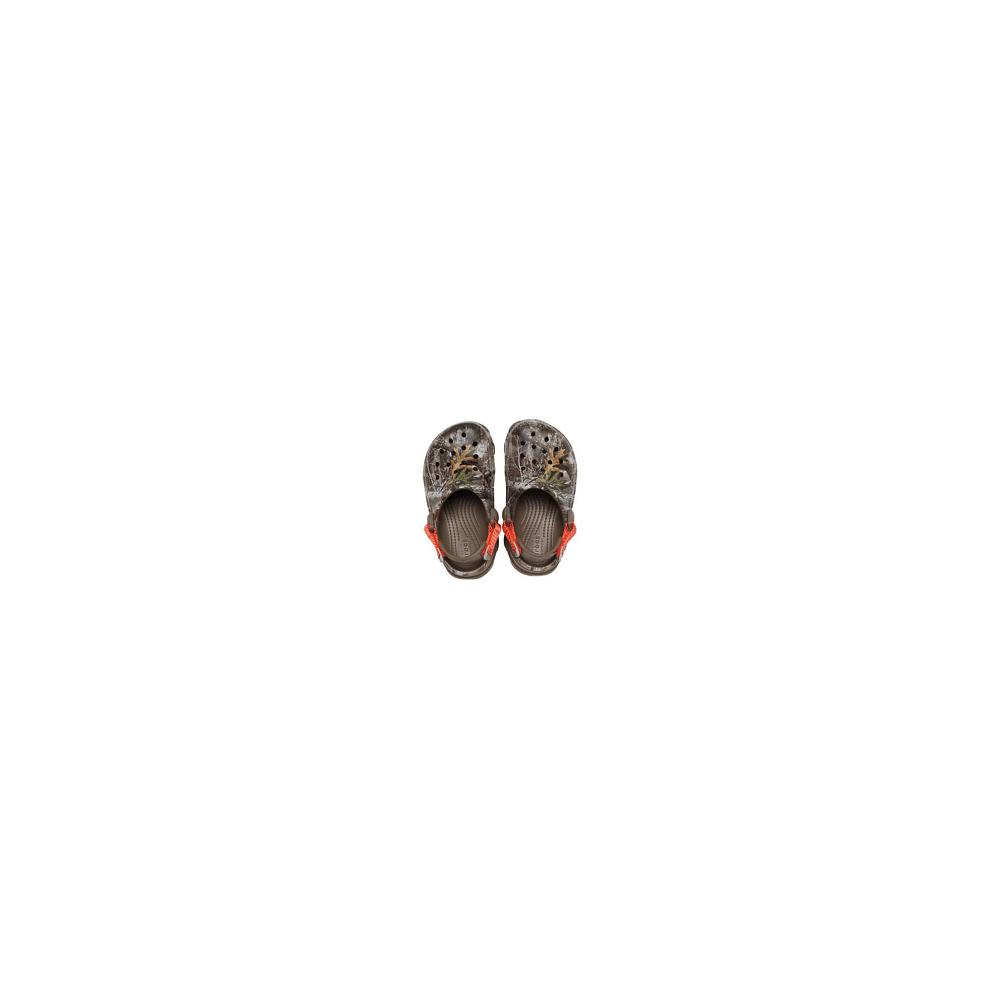 Khaki Boys' Crocs Classic All-Terrain Realtree Edge® Clogs | NZ 1351NWYB